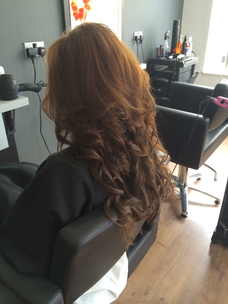 Keratin bond hair extensions 5 months on... Salon Brewood Salon Brewood